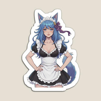 Blue Fox Waifu #3