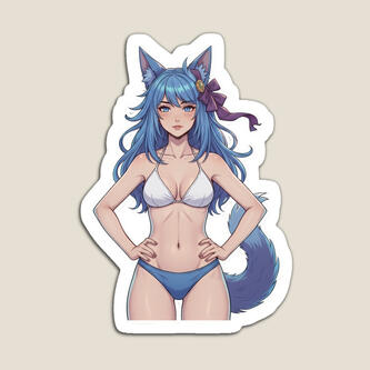 Blue Fox Waifu #2