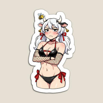 Grumpy Moo Waifu